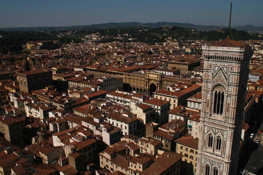 View from Florence's Duomo