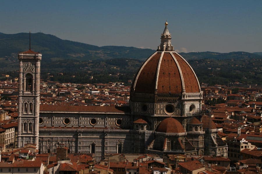 View from Palazzo Vecchio tower