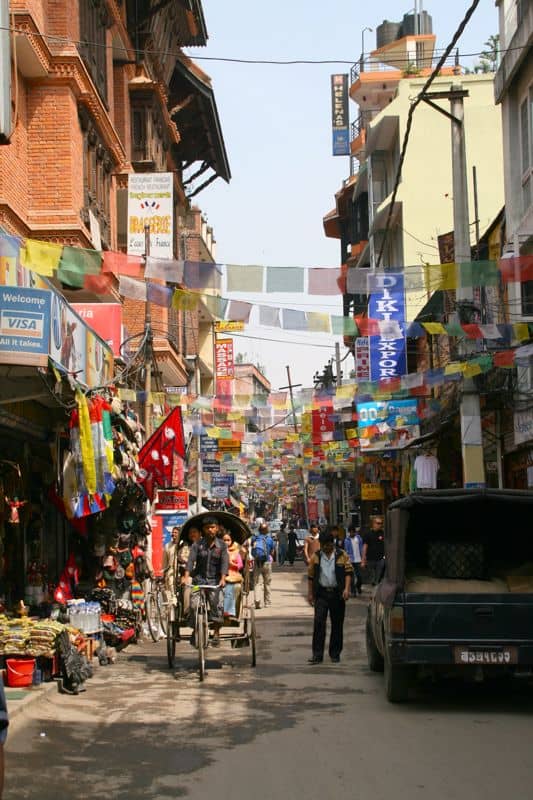 Kathmandu street, Nepal