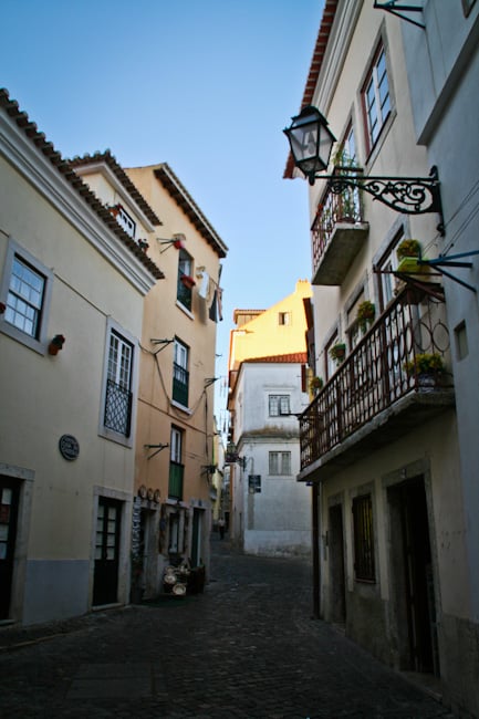 Alfama alleyway