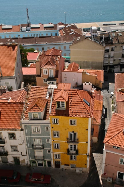 Our street in Alfama