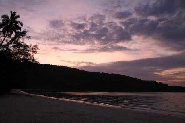 Sunrise on Perhentian Besar, Malaysia