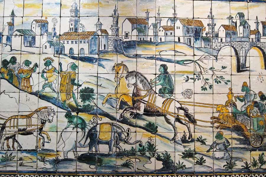 Museu Nacional do Azulejo old tile