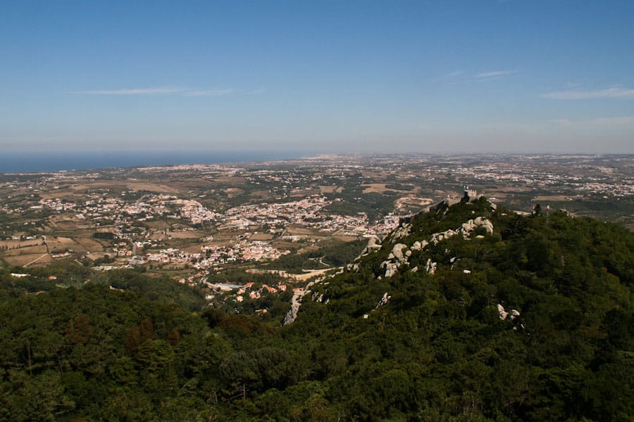 View from Pena Palace