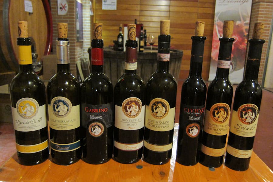 Dionigi wines