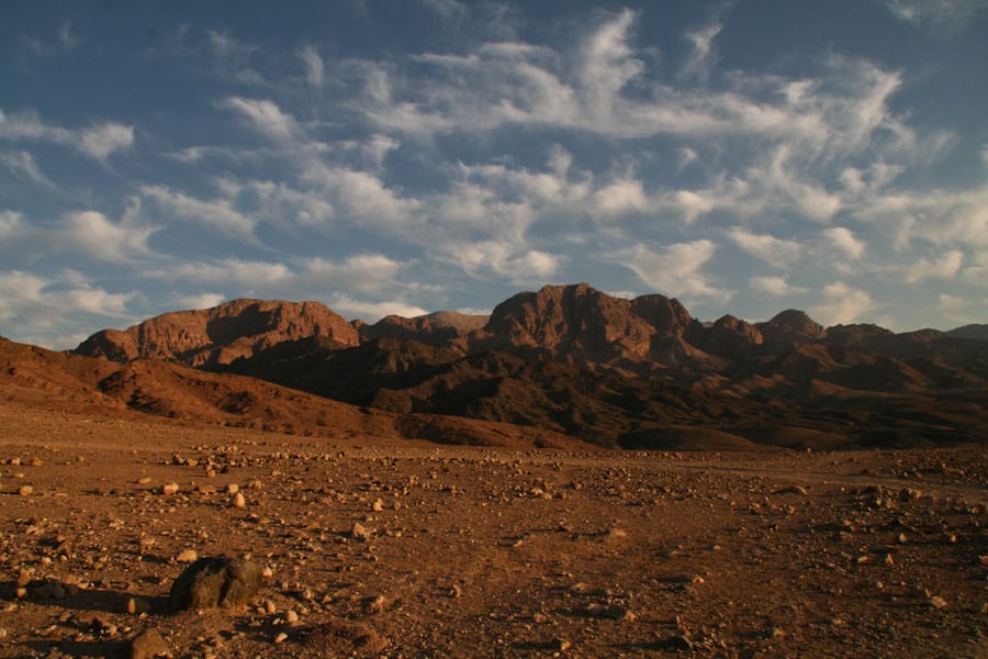 Mountains near Feynan Ecolodge