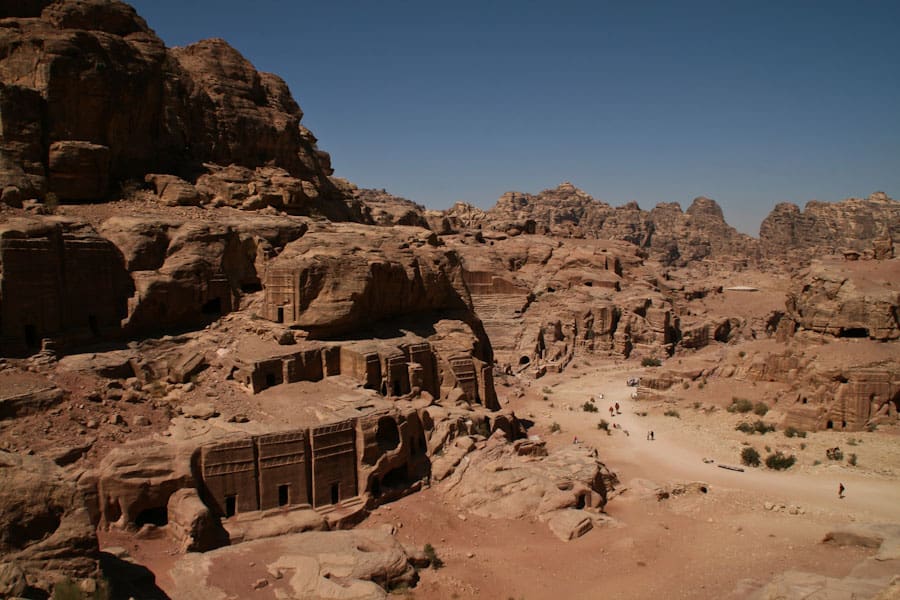 Petra from above Petra from above