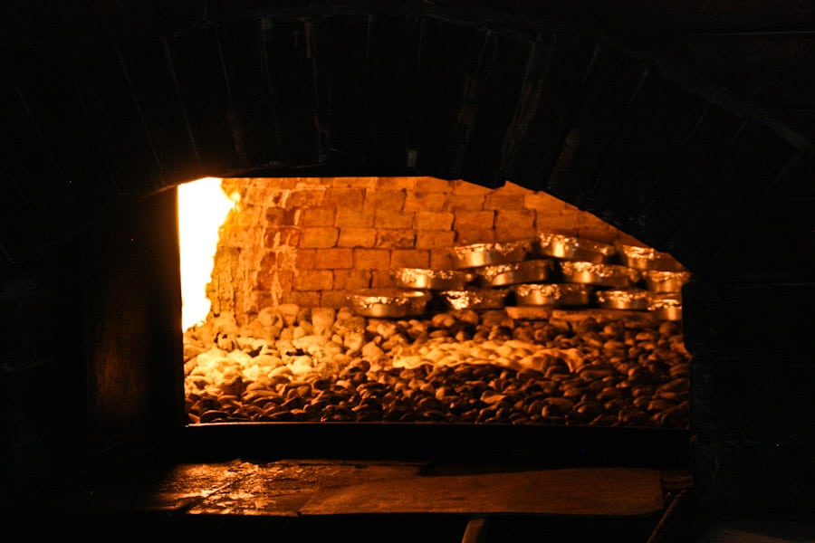 Taboon oven at Green Valley, Jerash