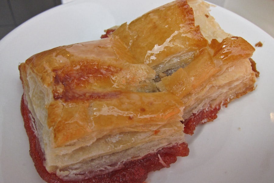 Pastelito de guayaba/Guava pastry at Abuela's Cuban Kitchen