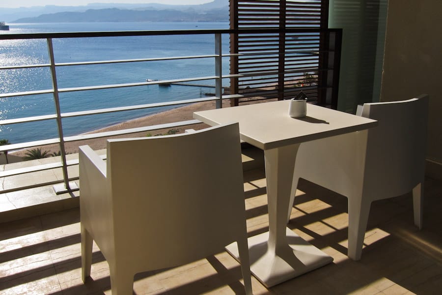 Kempinski Aqaba balcony Kempinski Aqaba balcony