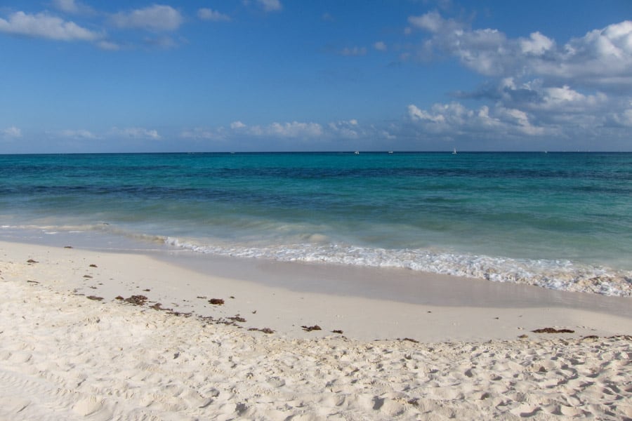 Playa del Carmen beach