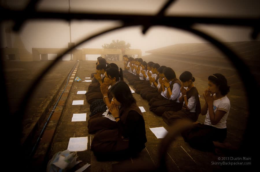 Burmese students