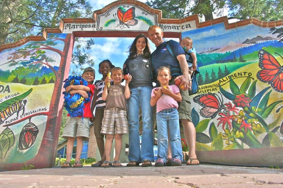 Monarch Reserve Mexico Denning Family