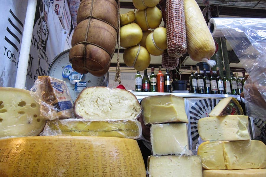 Cheese stall