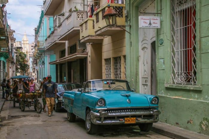 Havana street scene, Cuba