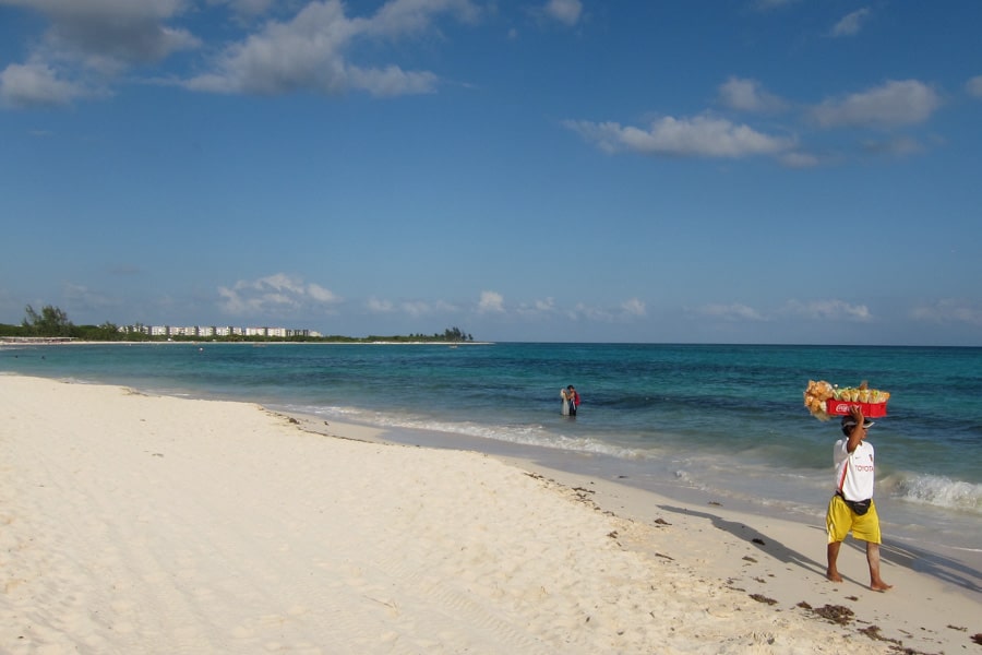 Playa del Carmen beach