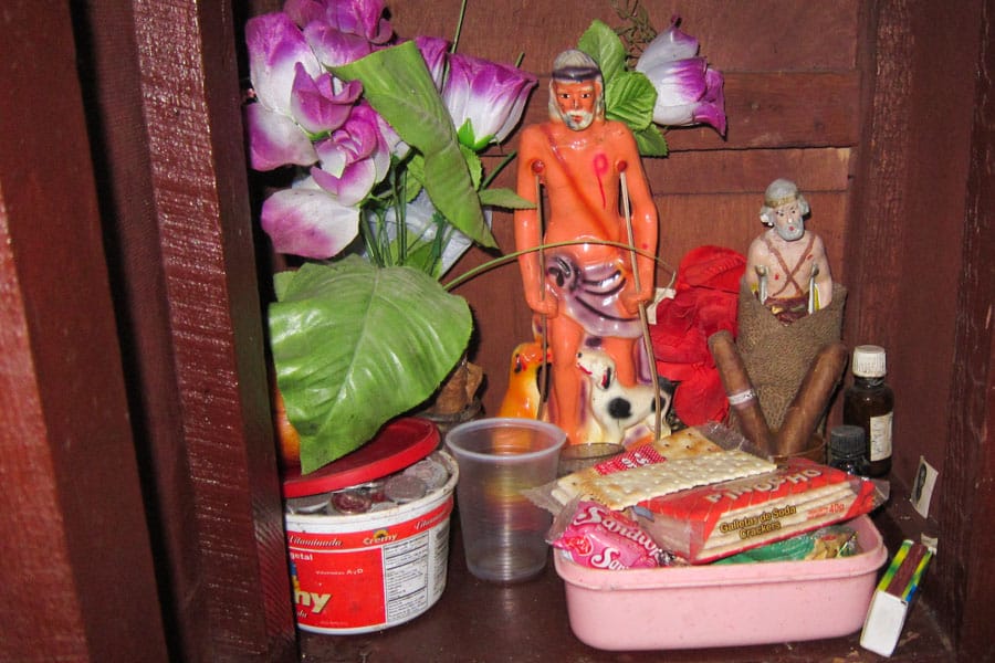 Santeria altar