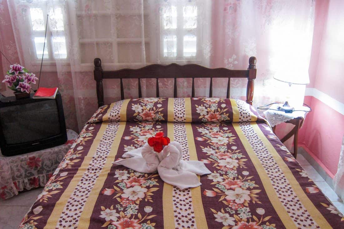 Casa Particular room in Trinidad, Cuba