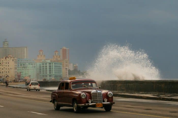 The Malecon in Havana, Cuba
