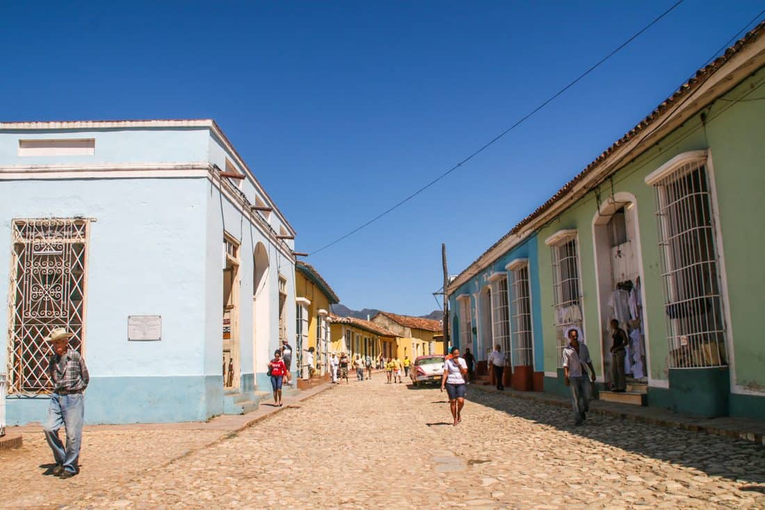 Trinidad, Cuba street scene
