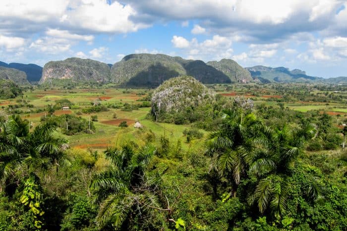 Vinales, Cuba: view from Hotel Los Jazmines