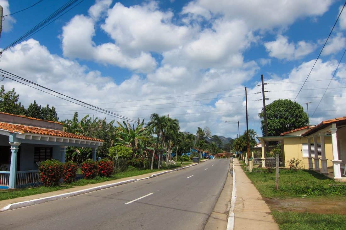 Vinales, Cuba houses