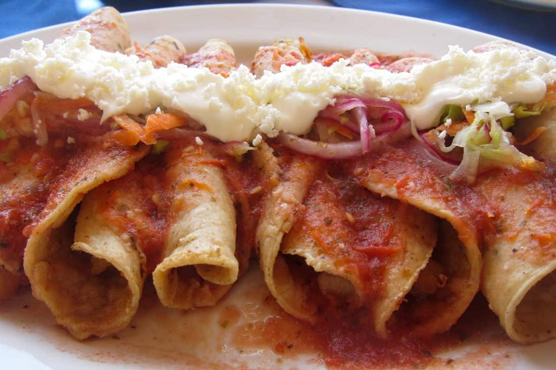 Potato flautas