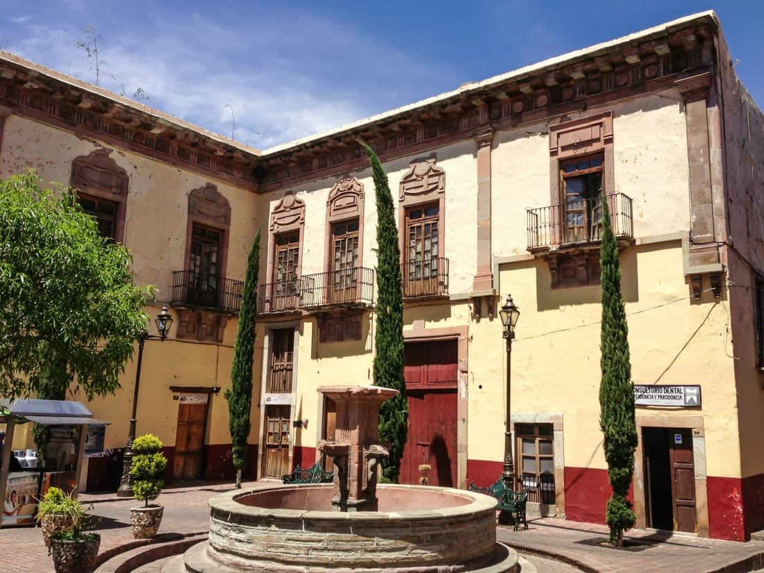 Plaza in Guanajuato, Mexico