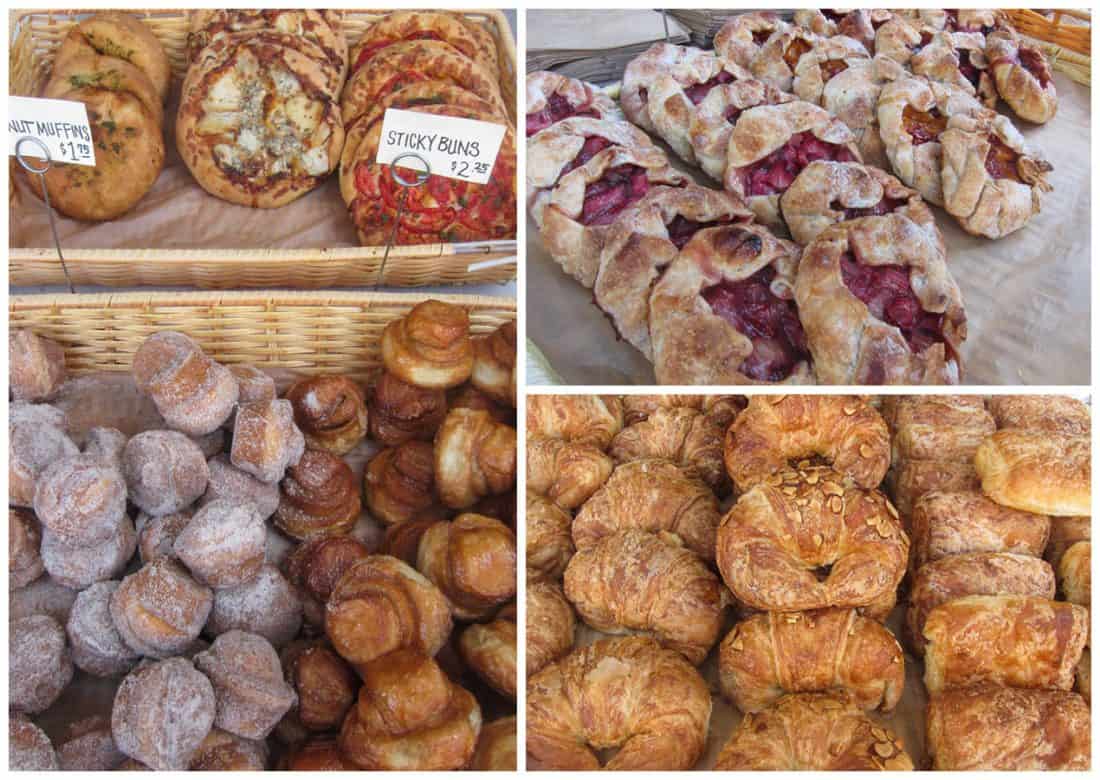 Pastries from Downtown Bakery, Sonoma County, California