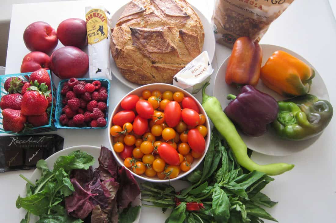 Ferry Building produce