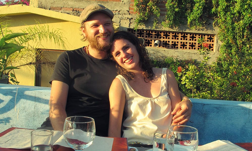 Steve and Victoria, Bridges and Baloons in San Pancho, Mexico