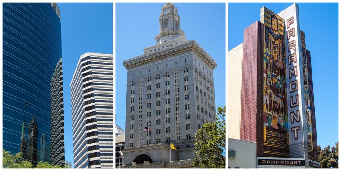 Downtown Oakland buildings