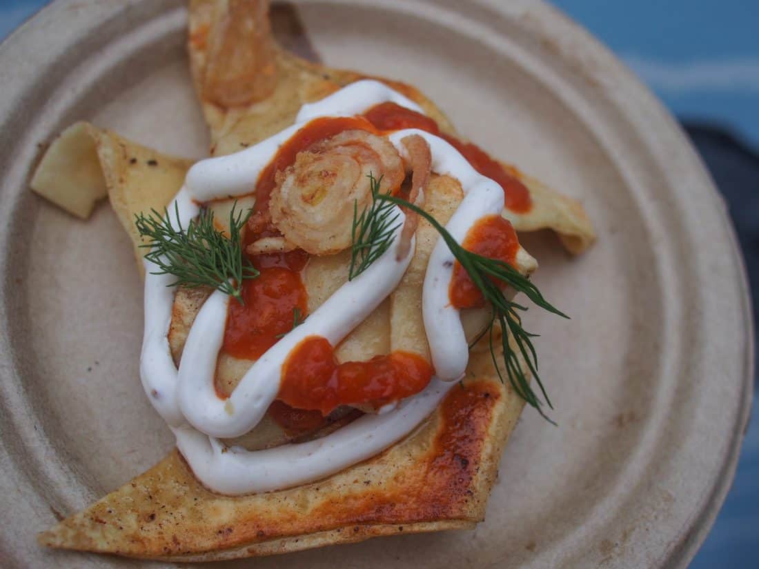 Pierogi at Old World Food Truck