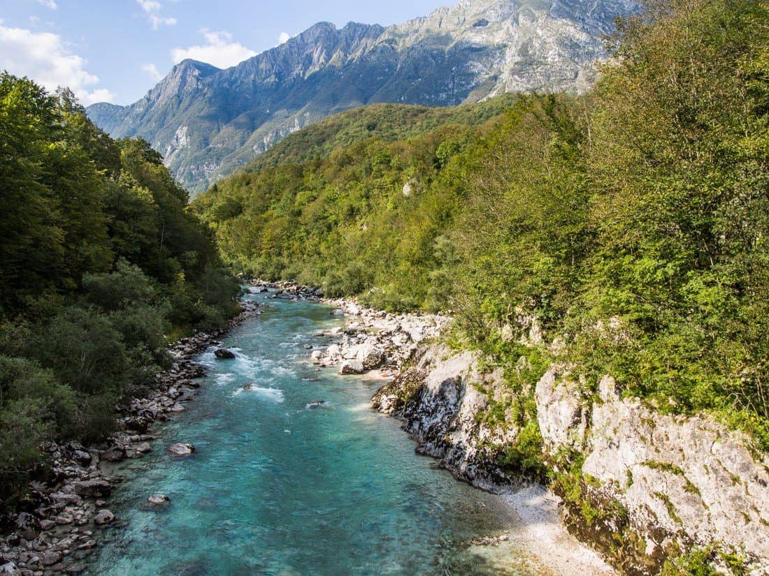 Soča river, Slovenia
