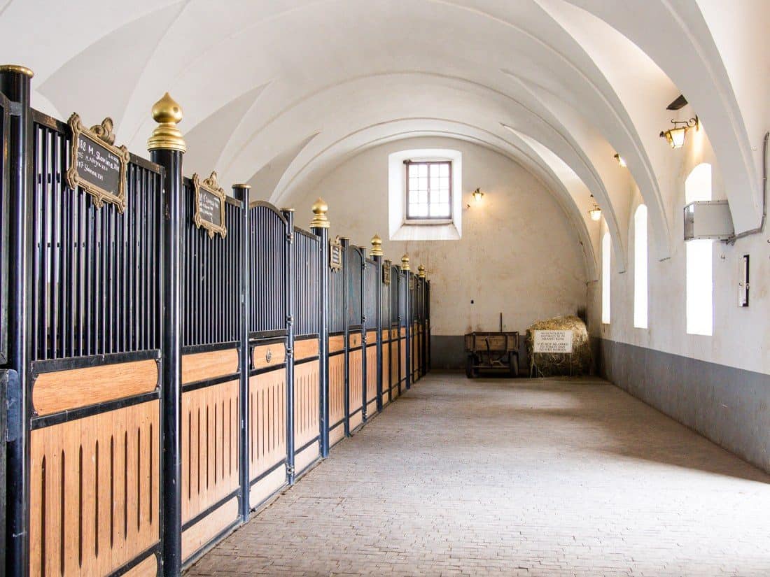 Stallion stable, Lipica Stud Farm, Slovenia