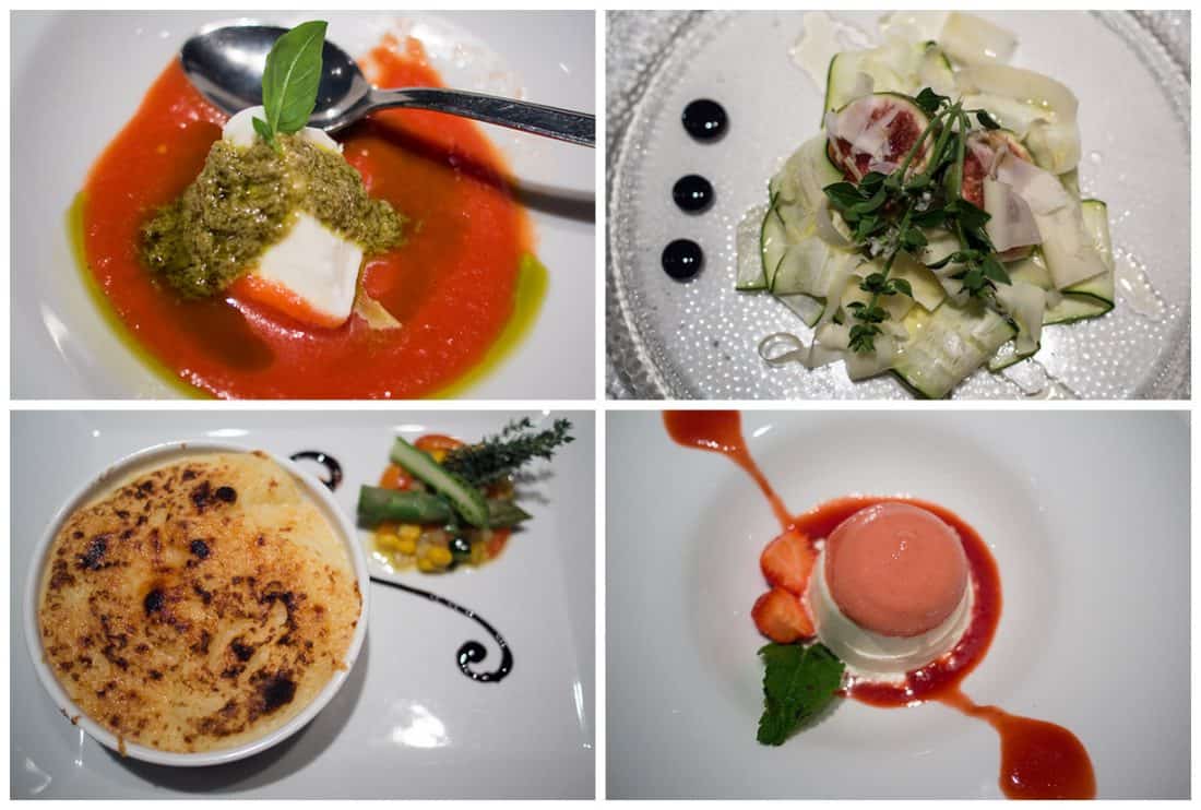 Vegetarian tasting menu at Valvas’or, Ljubljana