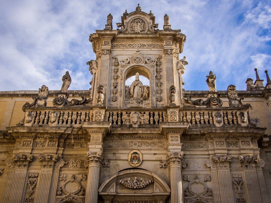 Lecce's baroque cathedral, Puglia