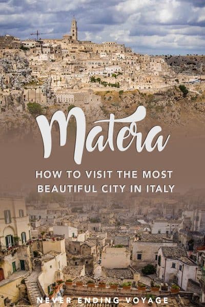 Here's why Matera might just be the most beautiful place in Italy.