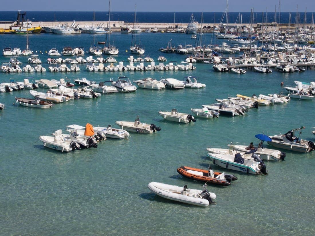 Otranto harbour, Puglia