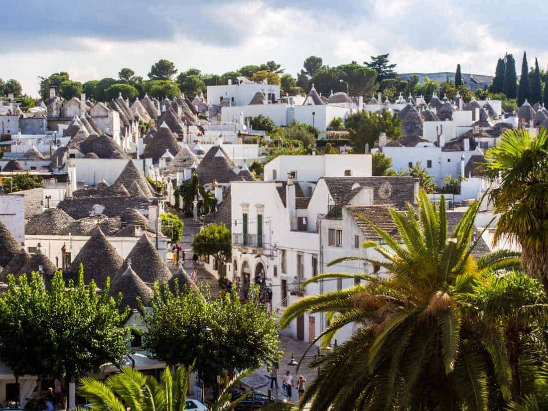 Alberobello trulli in Puglia, Italy