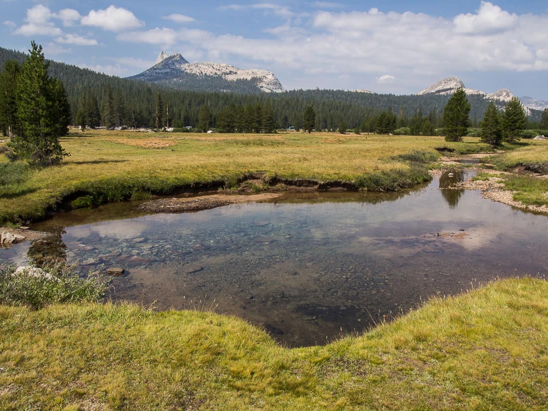 Tuolumne Meadows on our Yosemite three day itinerary