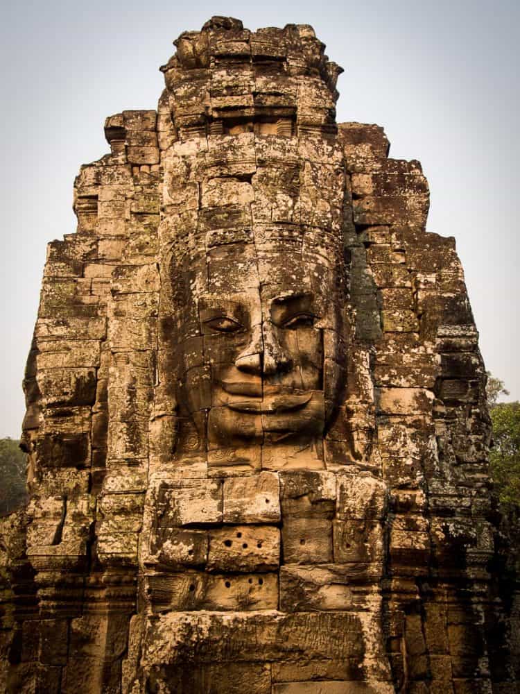 Bayon heads