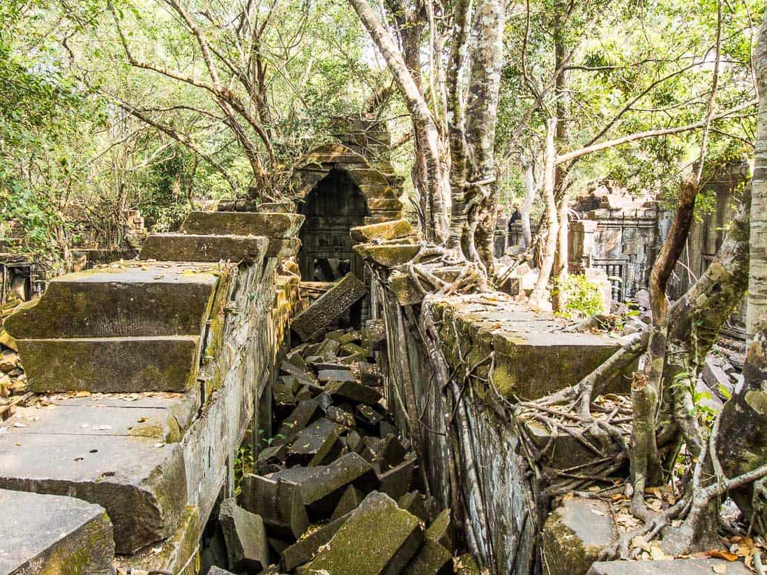 Beng Mealea, jungle temples at Angkor, Cambodia