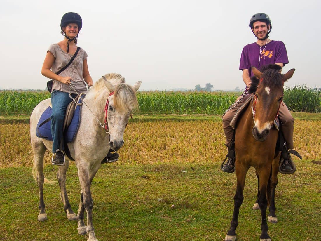 Horse riding with The Happy Ranch