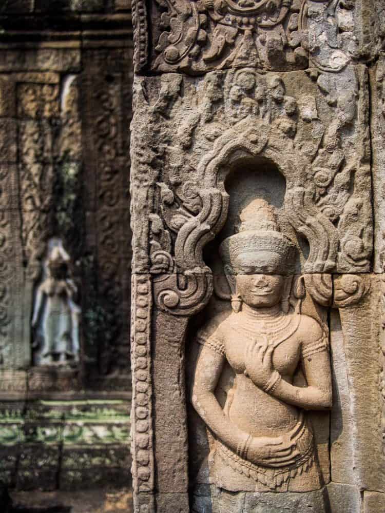 Carving at Preah Khan