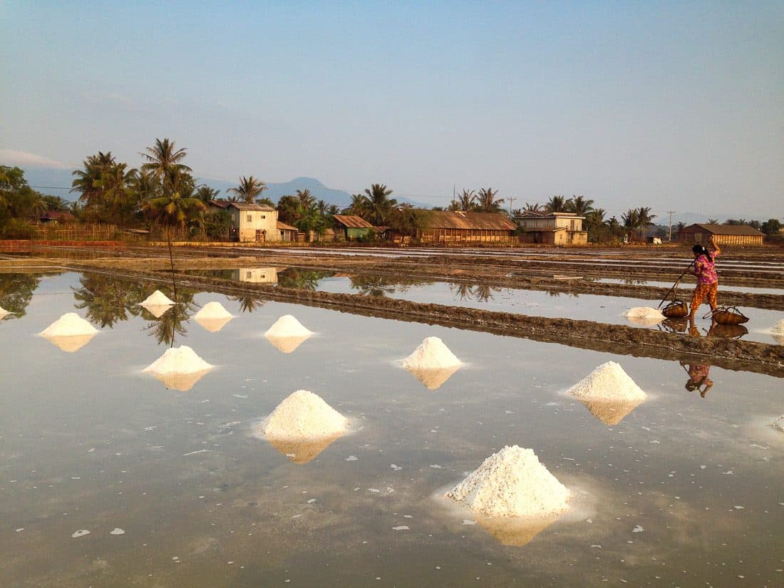 Salt Fields, Kampot, Cambodia