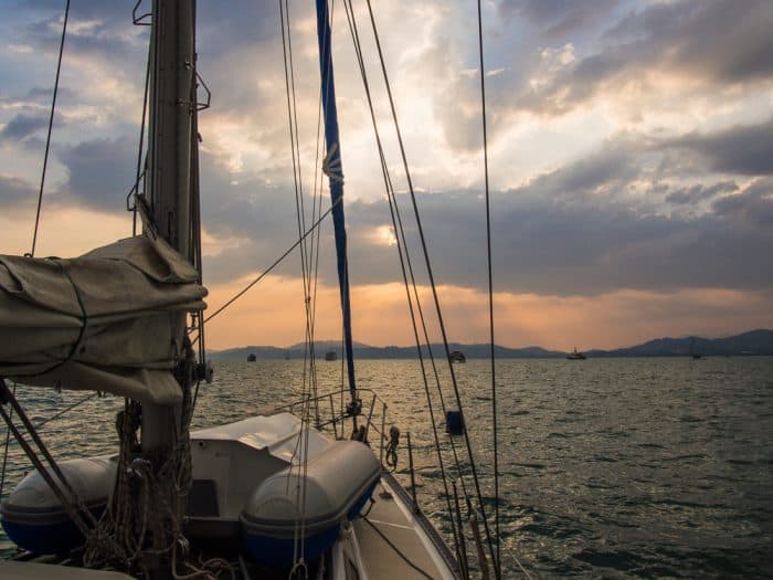 Sailing into the sunset with Langkawi Sailing School