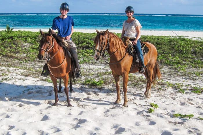How to buy travel insurance when already abroad - horse riding in Mexico