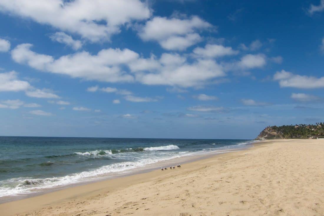 San Pancho, Mexico beach