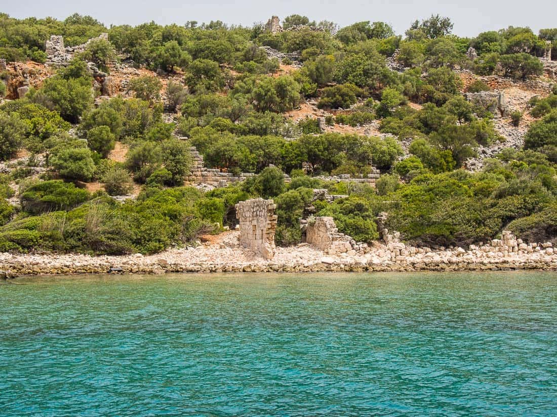 Aperlai ruins, Kas, Turkey